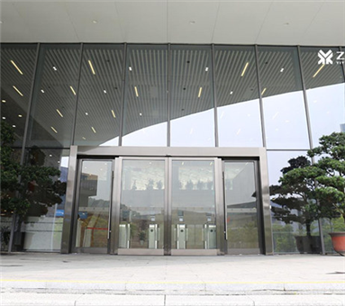 有框玻璃自動門