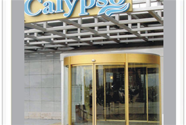 國外項目自動旋轉門工程