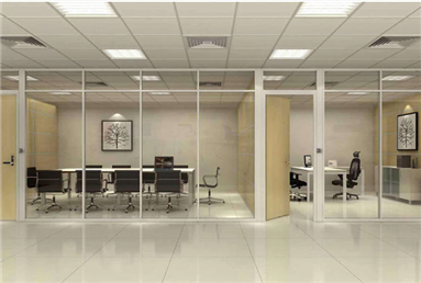 格屋自動全玻璃推拉隔斷
